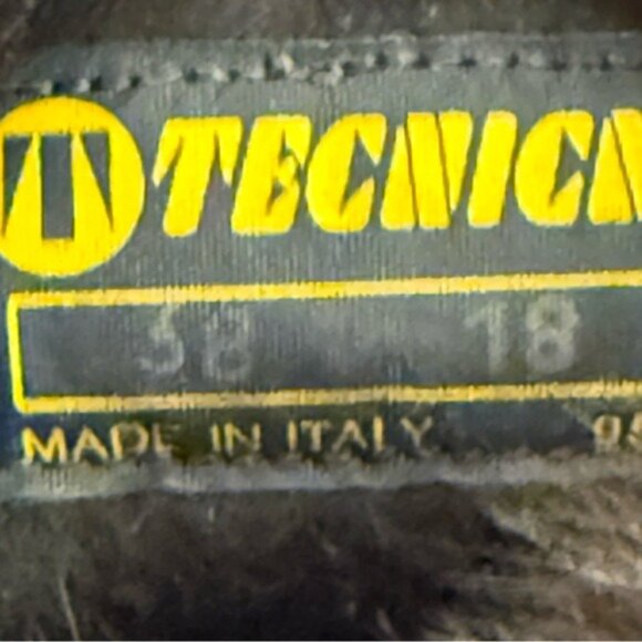 Tecnica Black Goat Fur Cow Hair Apres Ski Winter Boots EUR 38 Women’s Size 7.5 - Picture 10 of 11